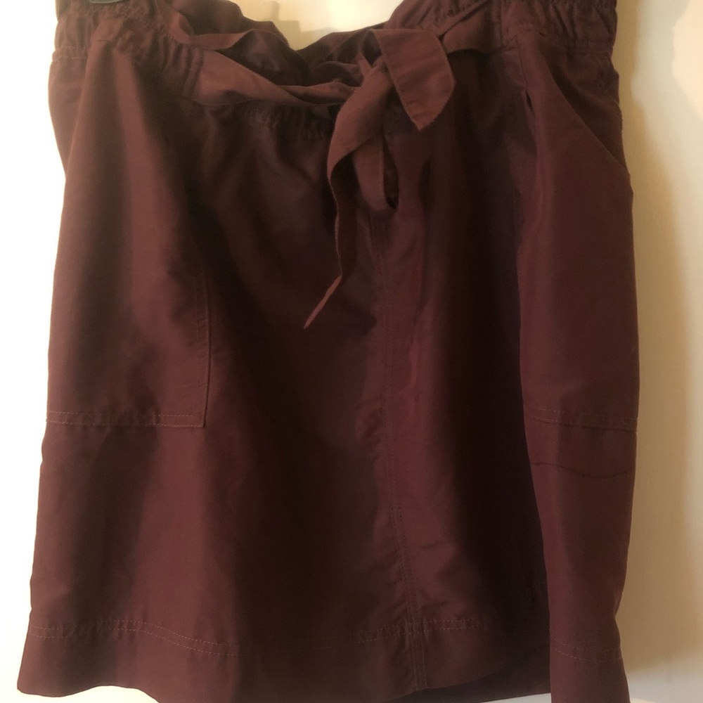 Perfect light weight eggplant colored skirt!